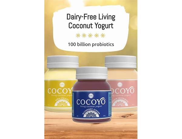 Mango living coconut yogurt food facts