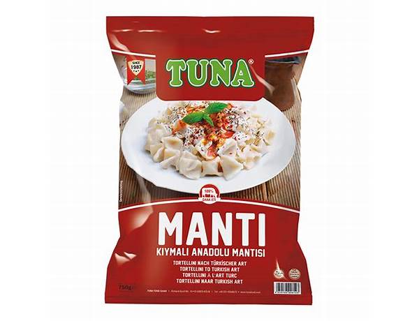 Manti nutrition facts