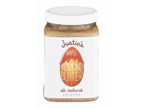 Maple almond butter food facts