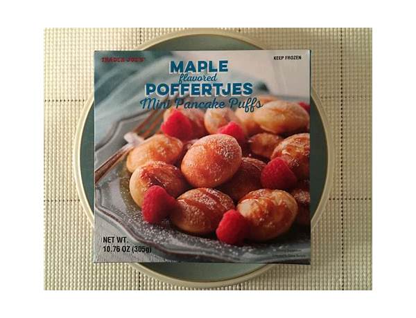 Maple poffertjes food facts