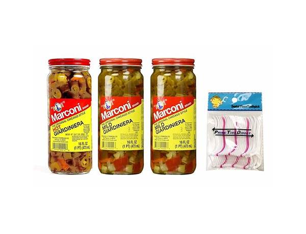 Marconi, the original chicago style giardiniera, mild food facts