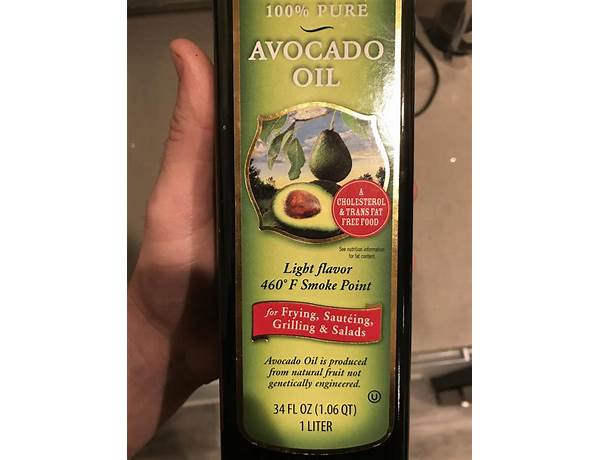 Maria avocado oil ingredients