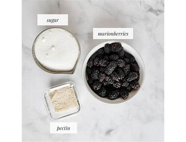 Marion berry ingredients