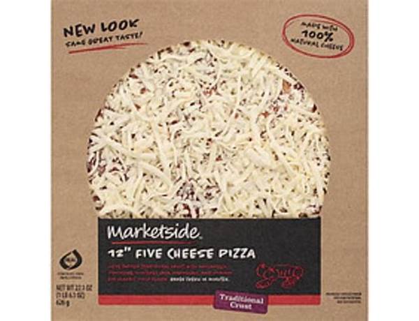 Market side, cheese, pizza food facts