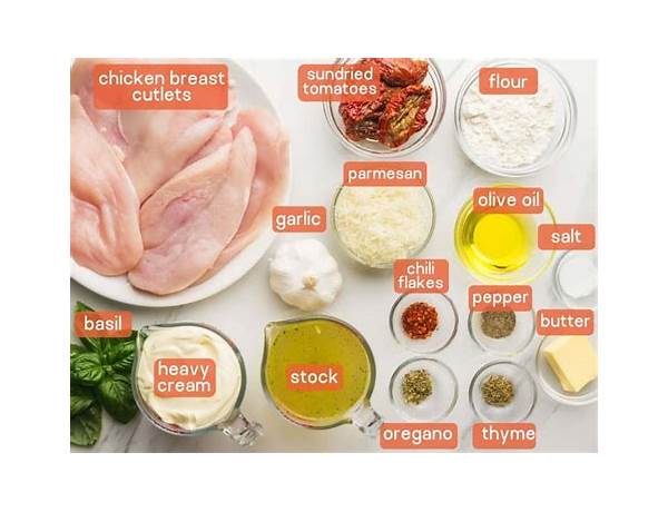 Marry me chicken ingredients
