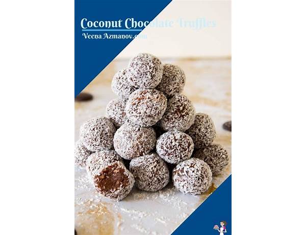 Matcha coconut chocolate truffles ingredients