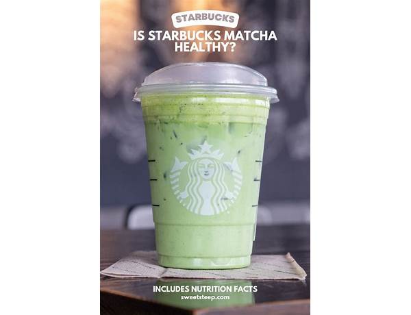 Matcha latte food facts