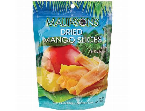 Maui mango nutrition facts