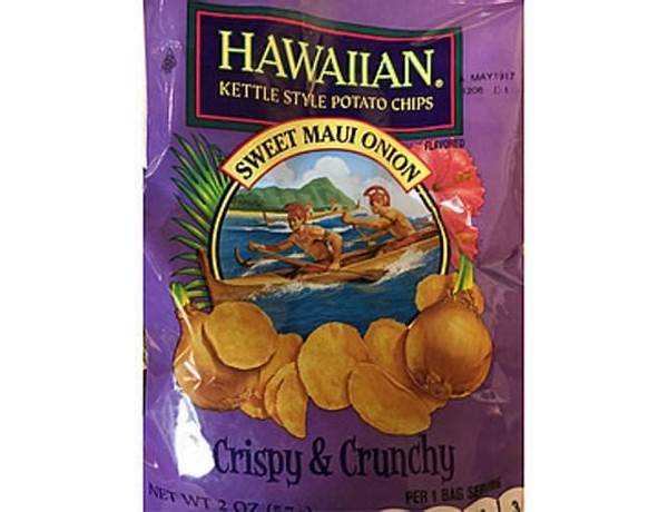 Maui style potato chips food facts