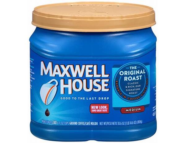 Maxwell house nutrition facts