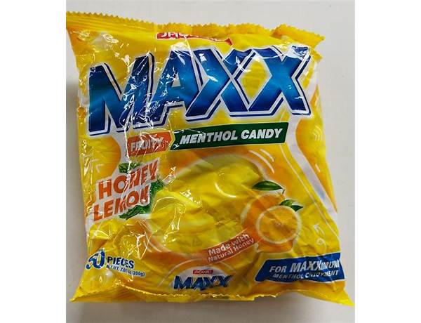 Maxx lemon ingredients