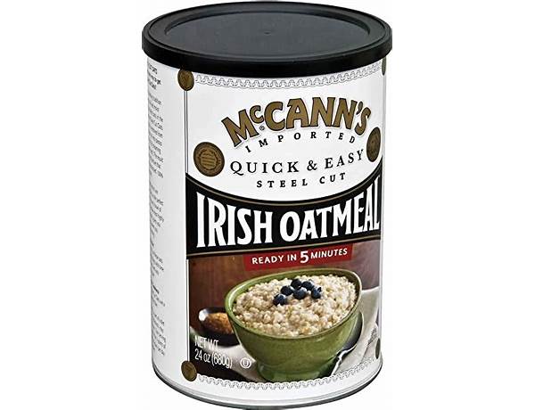 Mccanns irish oatmeal ingredients