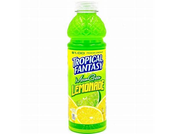Mean green lemonade food facts
