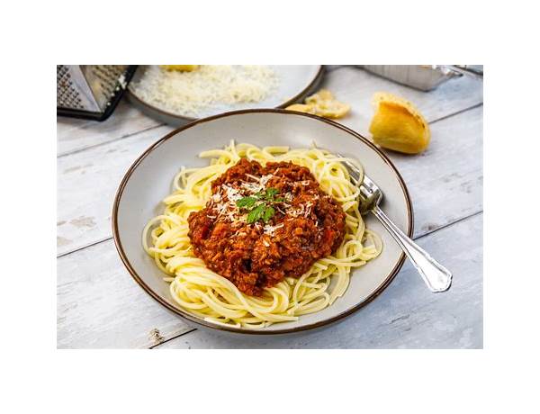 Meat-free spaghetti bolognese food facts