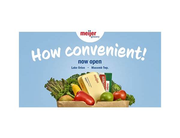 Meijer food facts