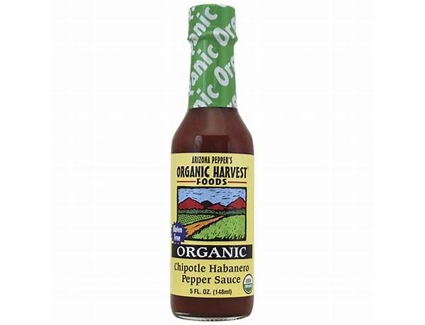 Melinda's chipotle habanero pepper sauce, 5 ounce food facts