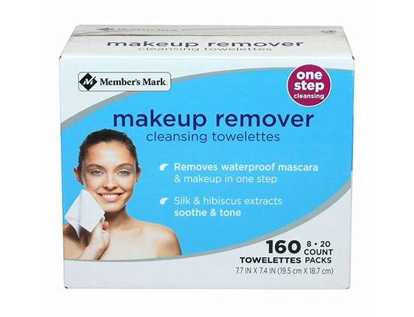 Members mark makeup remover - food facts