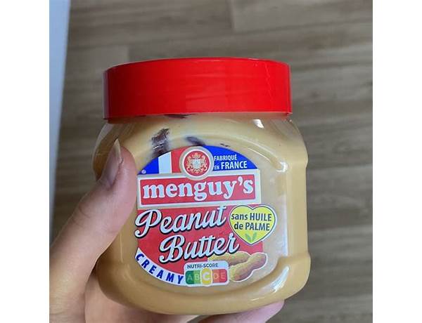 Menguy’s peanut butter ingredients