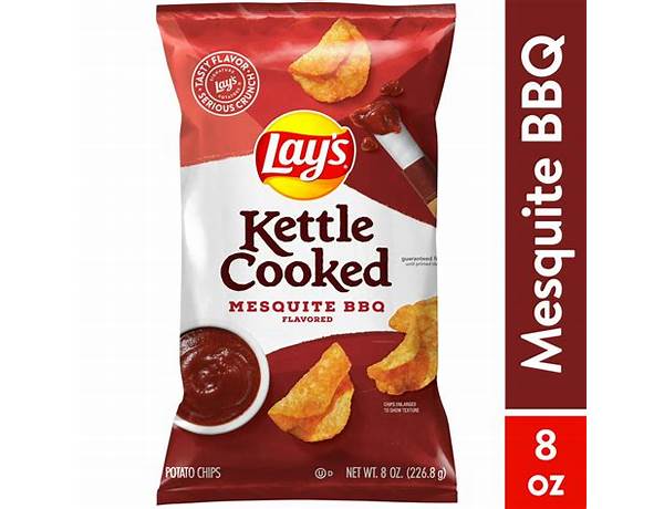 Mesquite bbq kettle chips food facts