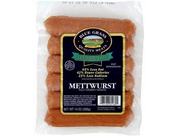 Metwurst nutrition facts