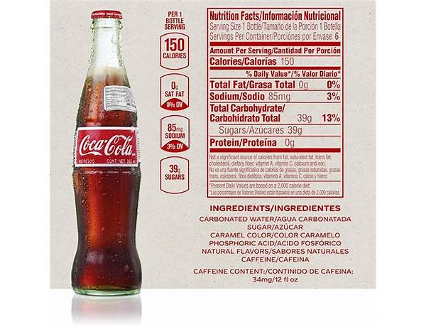 Mexican cola food facts