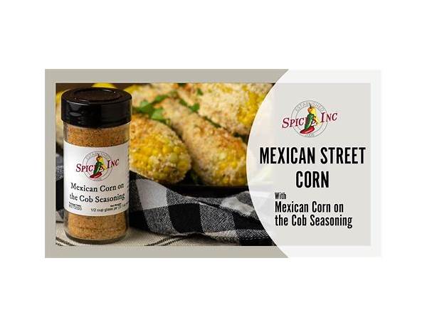 Mexican street corn seasoning food facts