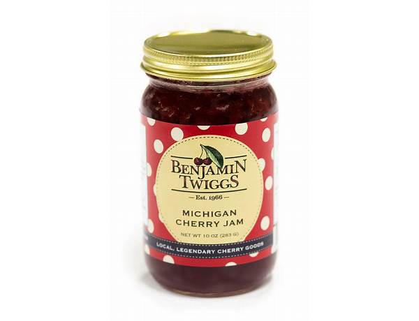 Michigan cherry jam food facts