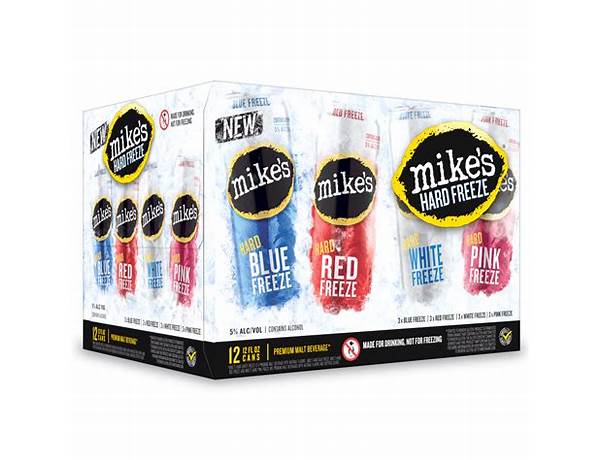 Mikes hard freeze ingredients