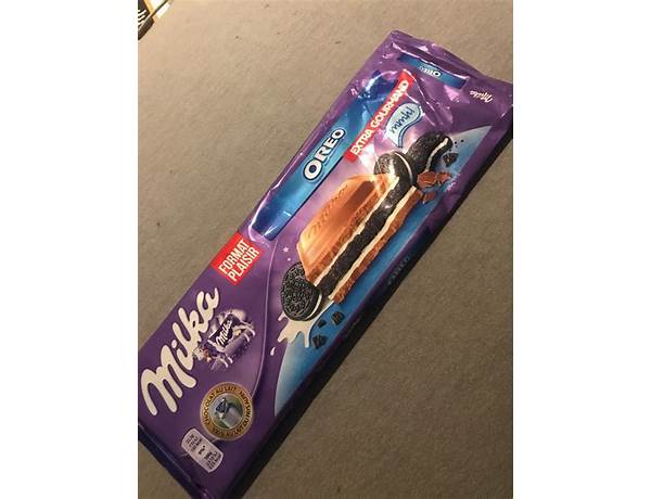 Milka oreo extra gourmand nutrition facts