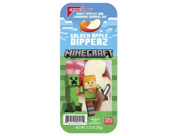 Minecraft crunch pak food facts