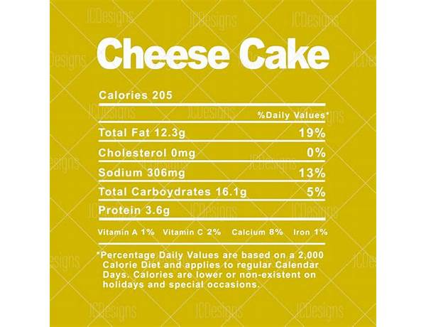 Mini cake food facts