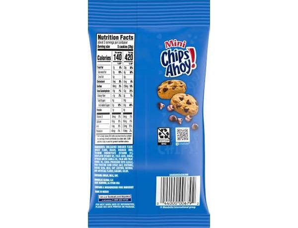Mini cookie factory nutrition facts