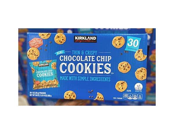 Mini crunchy cookies food facts