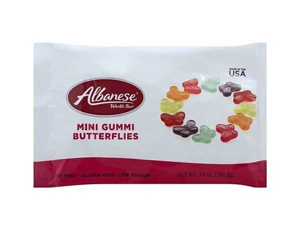 Mini gummy butterflies food facts