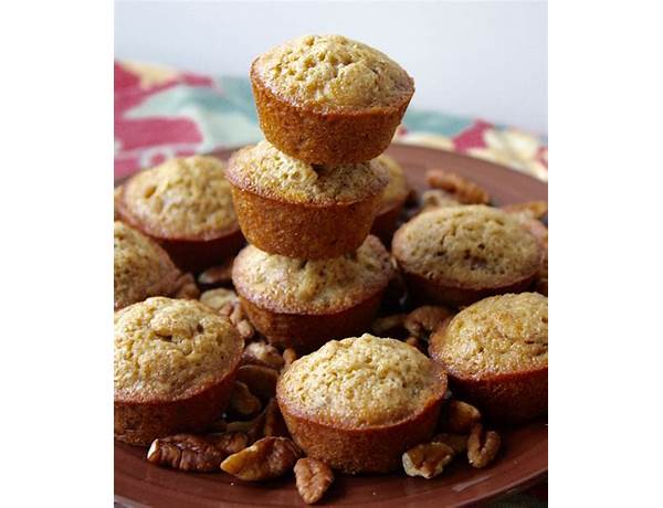 Mini muffins with pecans ingredients