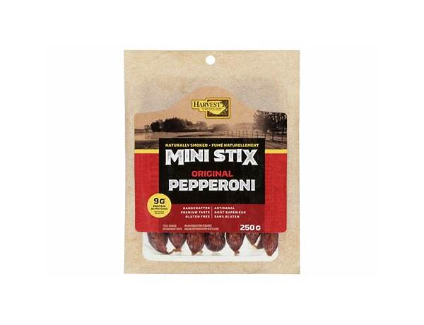 Mini stix original pepperoni ingredients