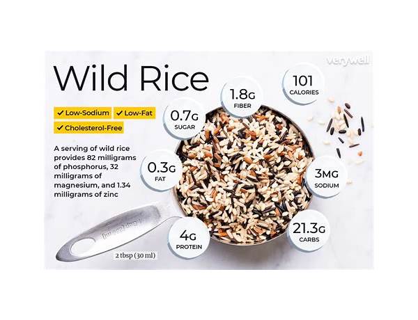 Minnesota cultivated long grain wild rice food facts