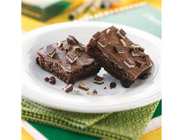 Mint chip brownie bar food facts