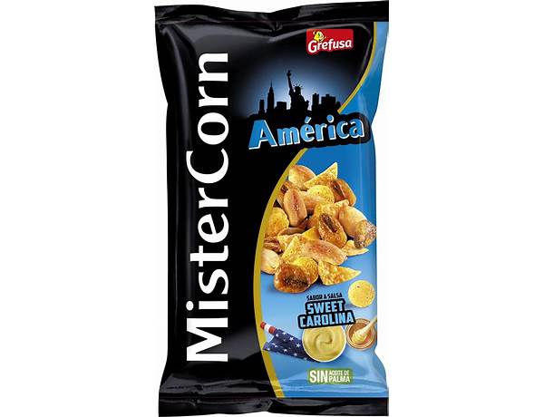 Mistercorn américa sabor a salsa sweet carolina food facts