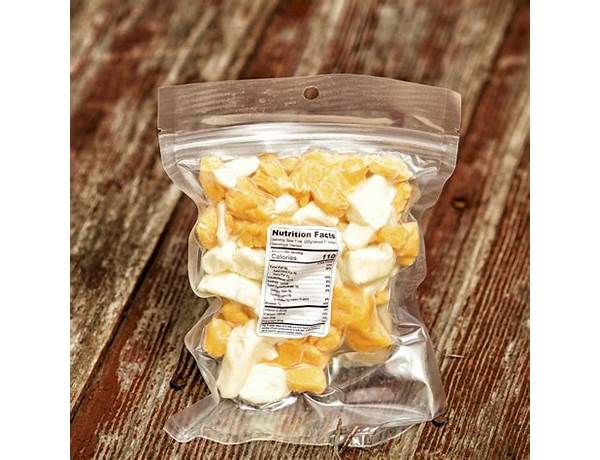 Mixed cheddar cheese curds food facts