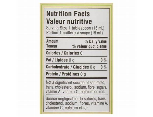 Mizkan nutrition facts