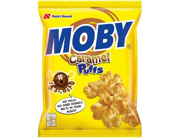 Moby caramel food facts