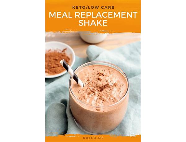 Mocha keto meal replacement shake ingredients