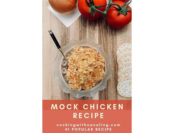 Mock chicken ingredients