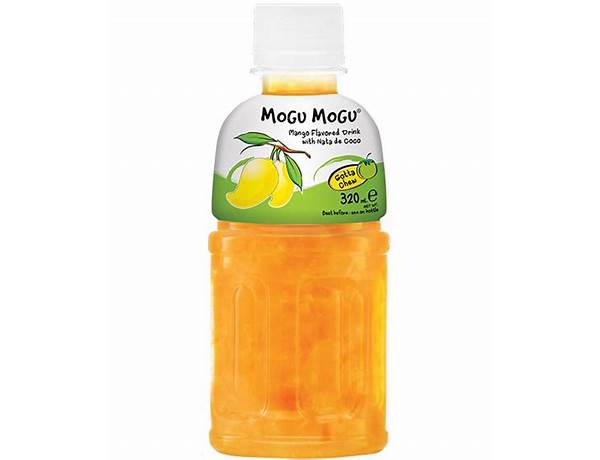 Mogu mogu, mango juice food facts