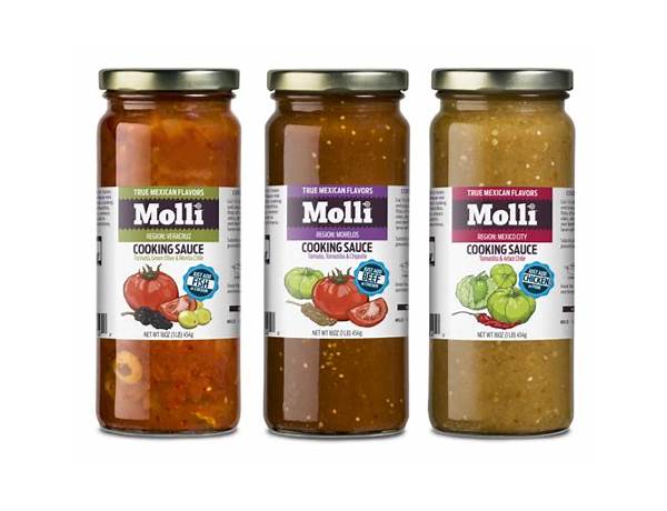 Molli cooking sauce food facts