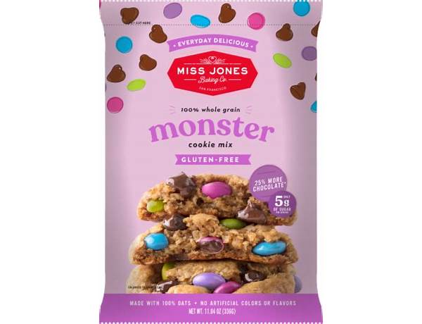 Monster cookie mix food facts