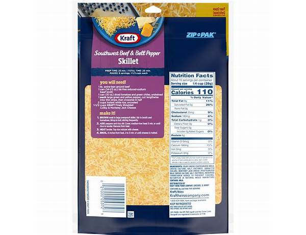Monterey jack nutrition facts