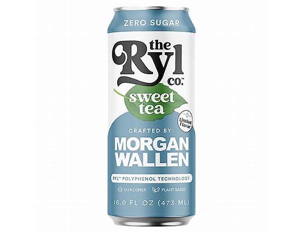 Morgan wallen ryl tea - ingredients