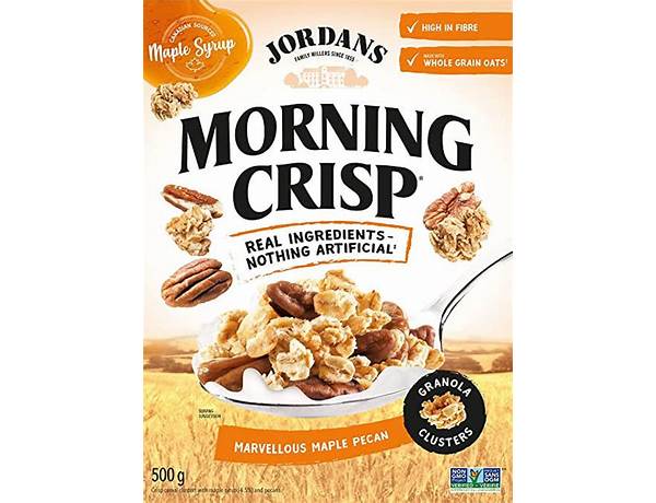 Morning crisp marvellous maple pecan food facts